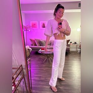 BCBG MaxAzria | White Trouser Pant Small